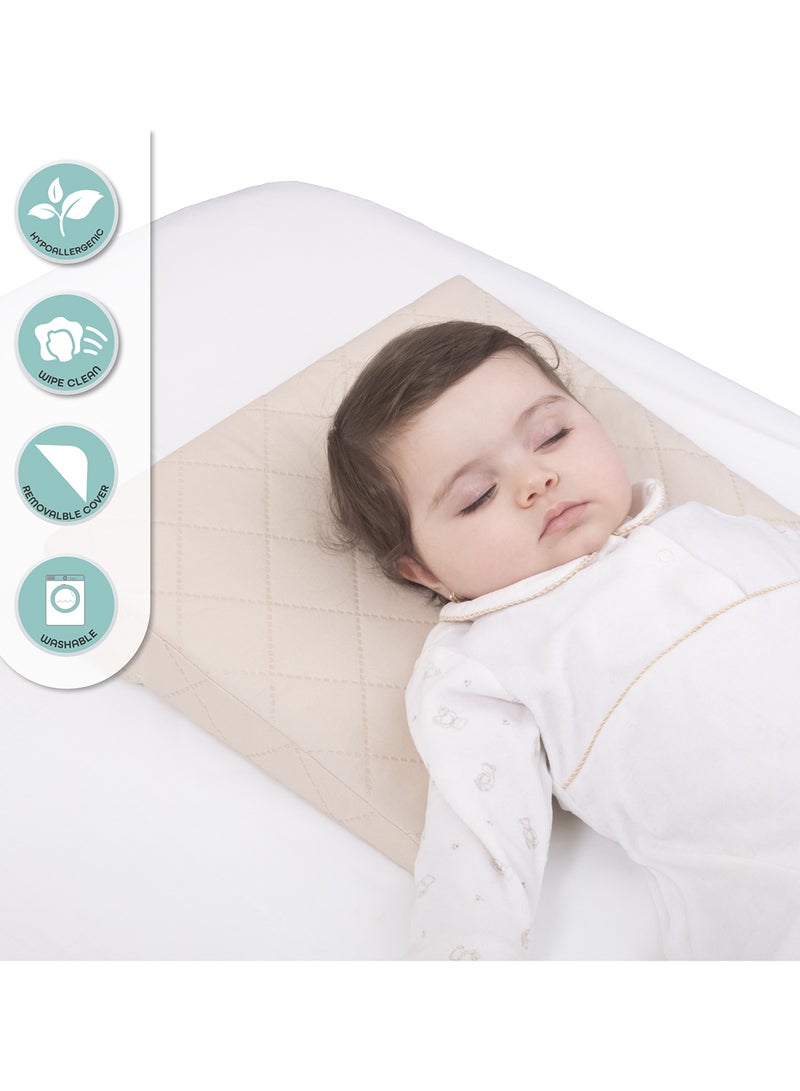 Moon Universal Crib Wedge Beige - 38x31x7 cm - Image 4