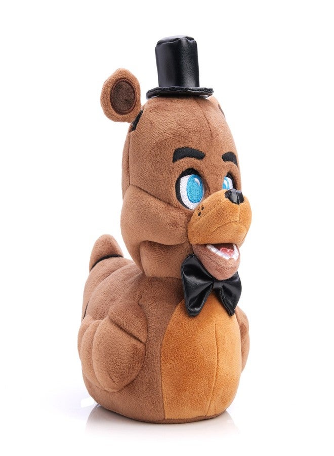 TUBBZ Plush: Five Nights at Freddy's - Freddy Fazbear Cosplaying Rubber Duck Soft Plush Collectible Toy - Image 1