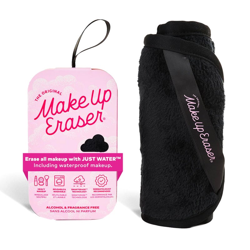 Makeup Eraser The Original MakeUp Eraser PRO, Effortlessly Remove All Makeup Using Only Water, Including Waterproof Mascara, Eyeliner, Foundation, Lipstick, Sunscreen,and More! Chic Black, 1ct. - Image 1