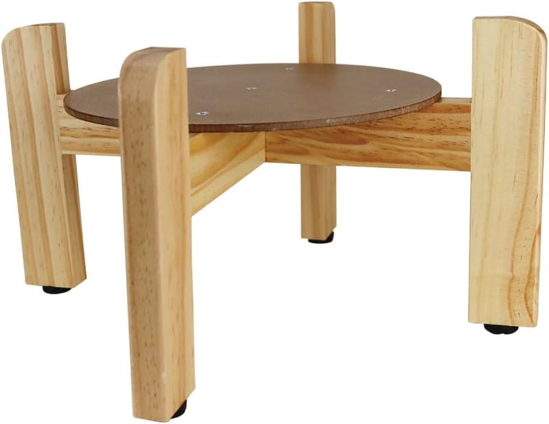 New Wave Enviro Water Dispenser Counter Stand - Natural Wood Finish - Image 1