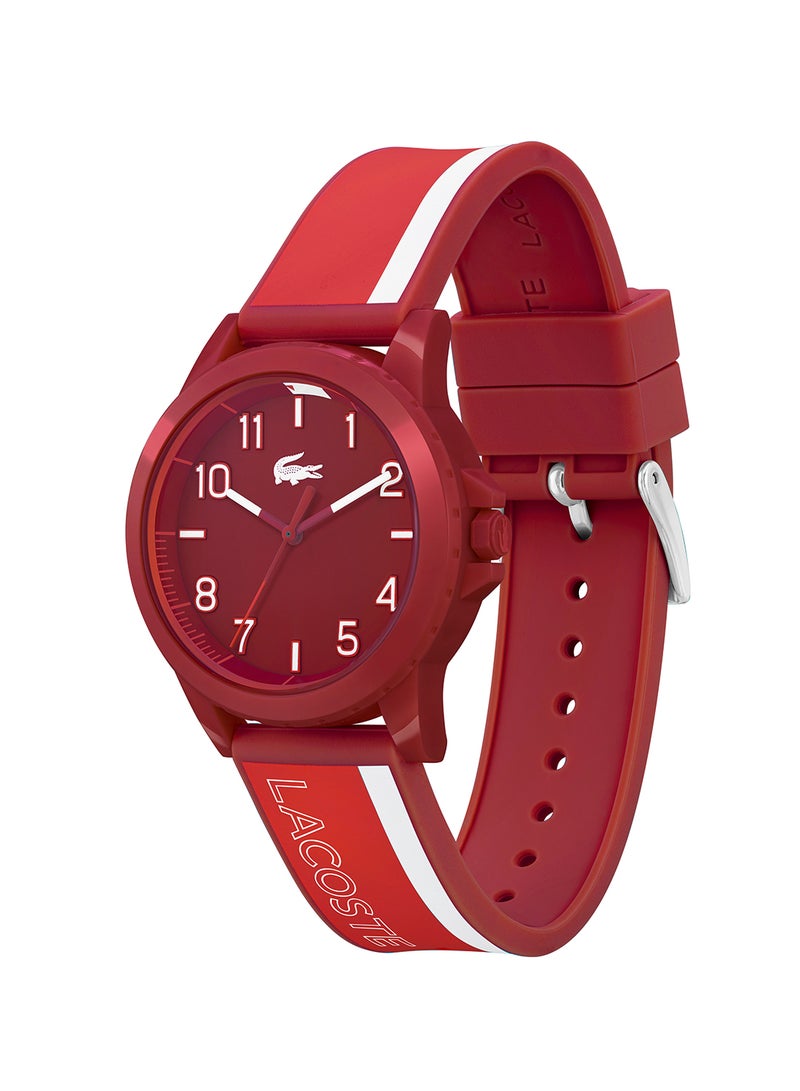 LACOSTE RIDER UNISEX's RED DIAL, RED SILICONE WATCH - 2030047 - Image 1