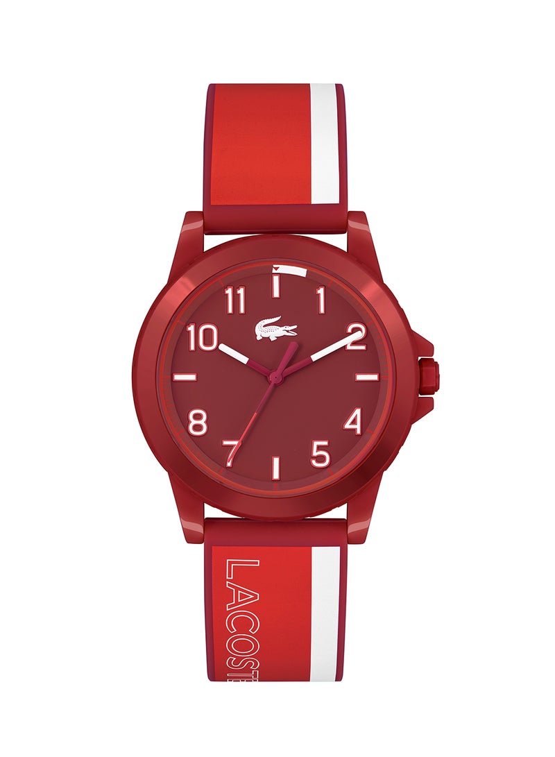 LACOSTE RIDER UNISEX's RED DIAL, RED SILICONE WATCH - 2030047 - Image 2
