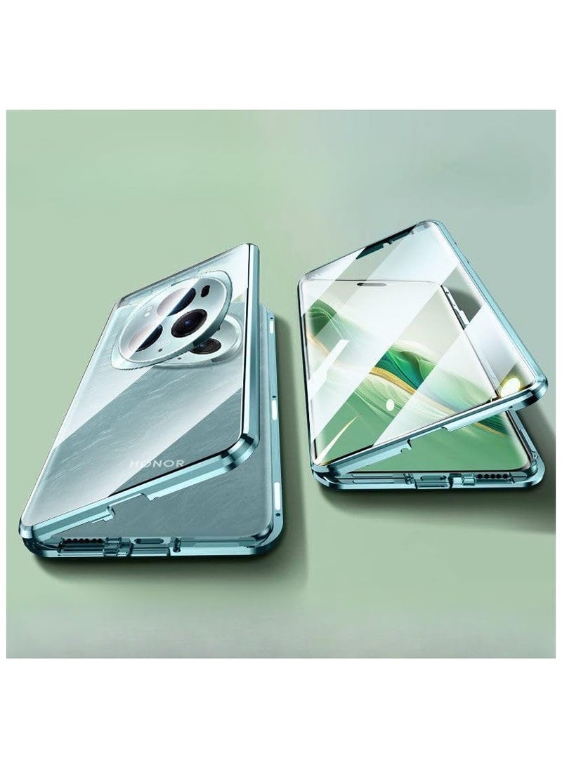 General Double-sided Glass Phone Case Compatible with Honor Magic 6 Pro 5G Magnetic Case 360° Full Protection Back Cover For Magic 6 Pro  - Image 2