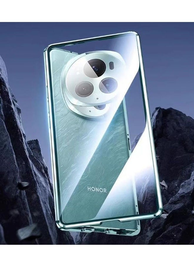 General Double-sided Glass Phone Case Compatible with Honor Magic 6 Pro 5G Magnetic Case 360° Full Protection Back Cover For Magic 6 Pro  - Image 3