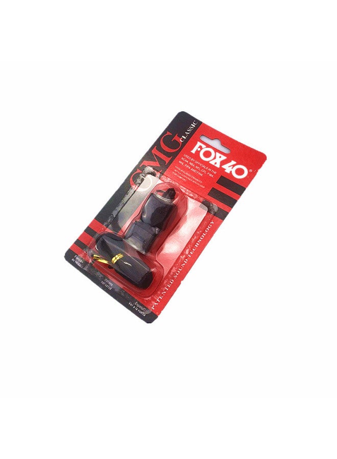 Generic Whistle Basketball Football Referee Special Whistle Multi-color Optional Whistle With Tooth Guard FOX40 Non-nuclear Whistle-Color:Random - Image 2