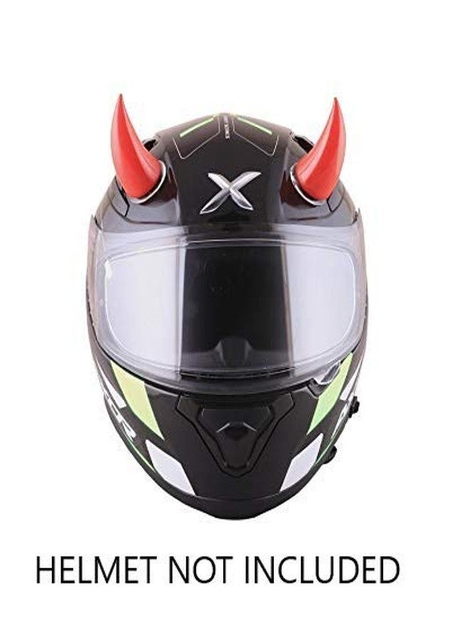 SELVIKE Devil's Helmet Horn with Suction Rubber Pad for All Bikes and Motorcycles (Pack of 2) (RED) - Image 4
