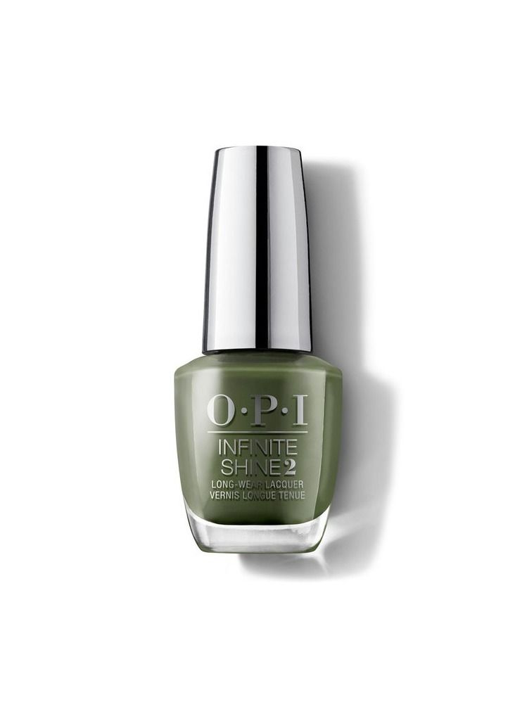 OPI Nail Lacquer - Suzi The First Lady of Nails (15ml), Olive Green High-Gloss Finish - Image 1