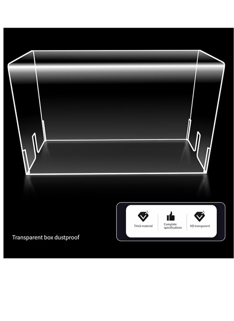 Captaintech Acrylic Gamepad Case for ASUS Rog Ally Handheld Console Clear Anti-dust Protective Display Box  - Image 5