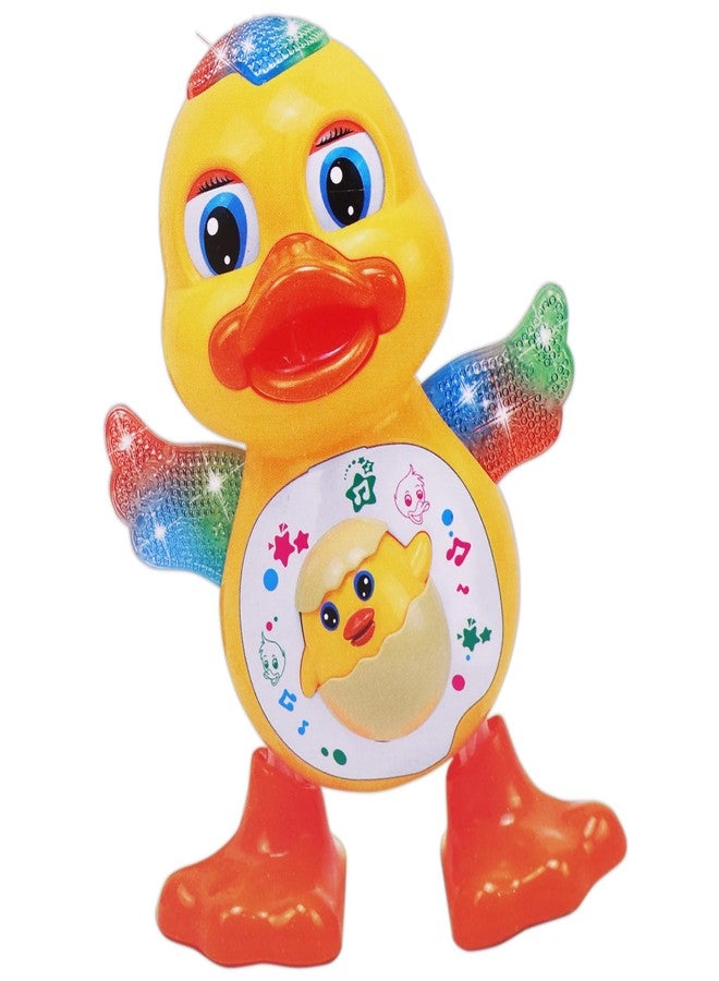 Aseenaa Dancing Duck Toy with Vibrant Light Effect & Musial Sound | Best Dancing Toy Gifts/Toddlers/Babies/Girls/Boys | Yellow Color | Pack of 1 - Image 1
