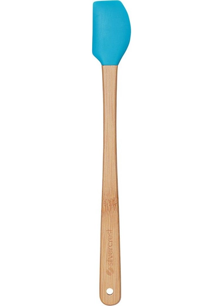 SilverCrest - Silver Crest Spt-02 Set of 5 Colorful 26CM Long Silicone Bamboo Spatulas - Image 1