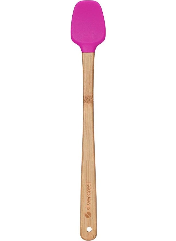 SilverCrest - Silver Crest Spt-02 Set of 5 Colorful 26CM Long Silicone Bamboo Spatulas - Image 1