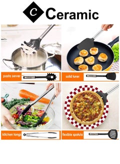 40 Pcs Cooking Utensils Set Non stick Stainless Steel Handle Kitchen Sets for home And Gifts - pzsku/Z16DB94F2728B3334ADC8Z/45/_/1678521686/18e9d587-9f6c-4b19-91b5-d4c42c432e28