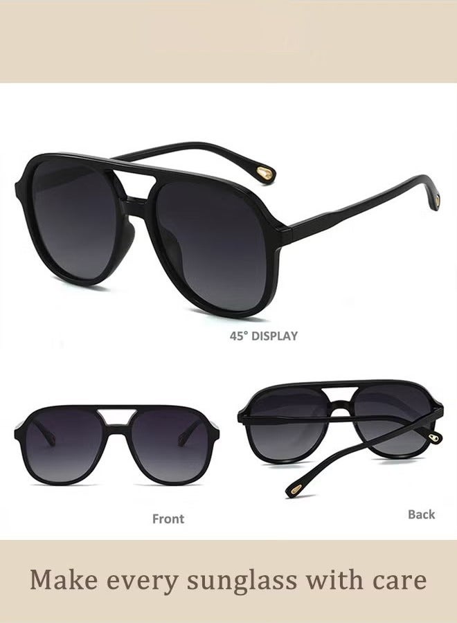 نظارة شمسية ريترو طيار شمسي للرجال - Image 3