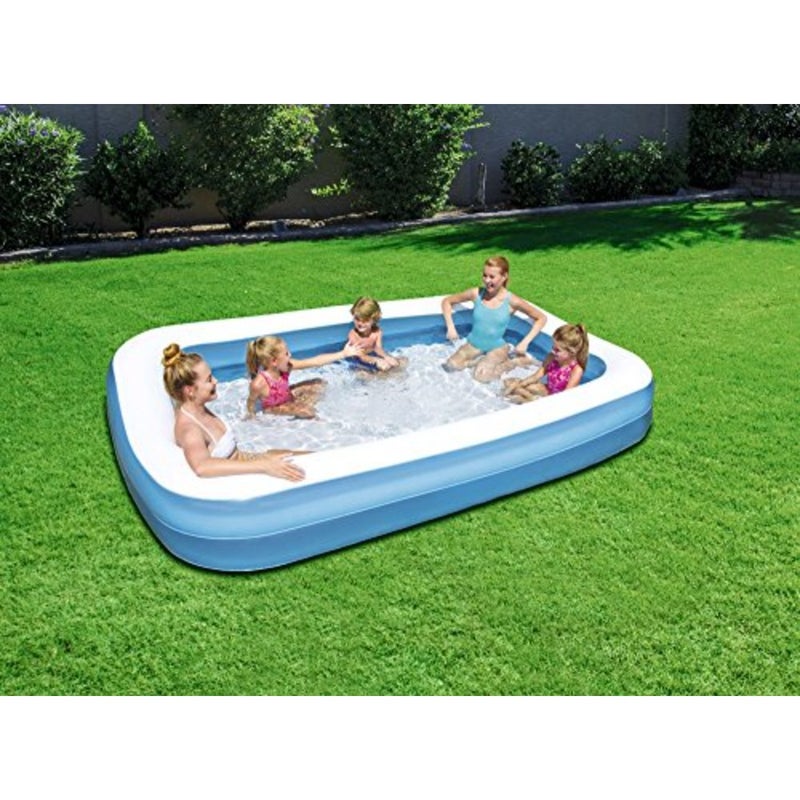 , Blue Rectangular Family Pool 305X183X46Cm -26-54150 - Image 2