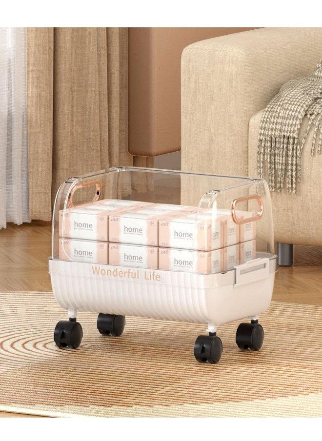 NKX Floor-Standing Kitchen Storage Rack with Removable Vegetable Basket  - Image 1