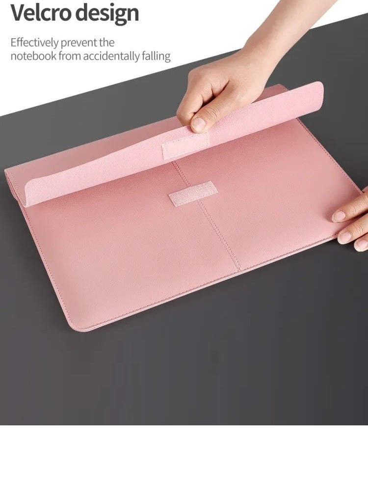 Pattern PU Leather Waterproof Ultra-thin Protection Liner Bag Briefcase Laptop Carrying Bag for 13-14 inch Laptops  - Image 2