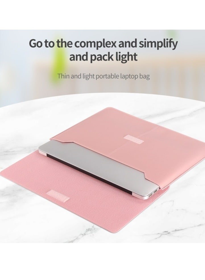 Pattern PU Leather Waterproof Ultra-thin Protection Liner Bag Briefcase Laptop Carrying Bag for 13-14 inch Laptops  - Image 3