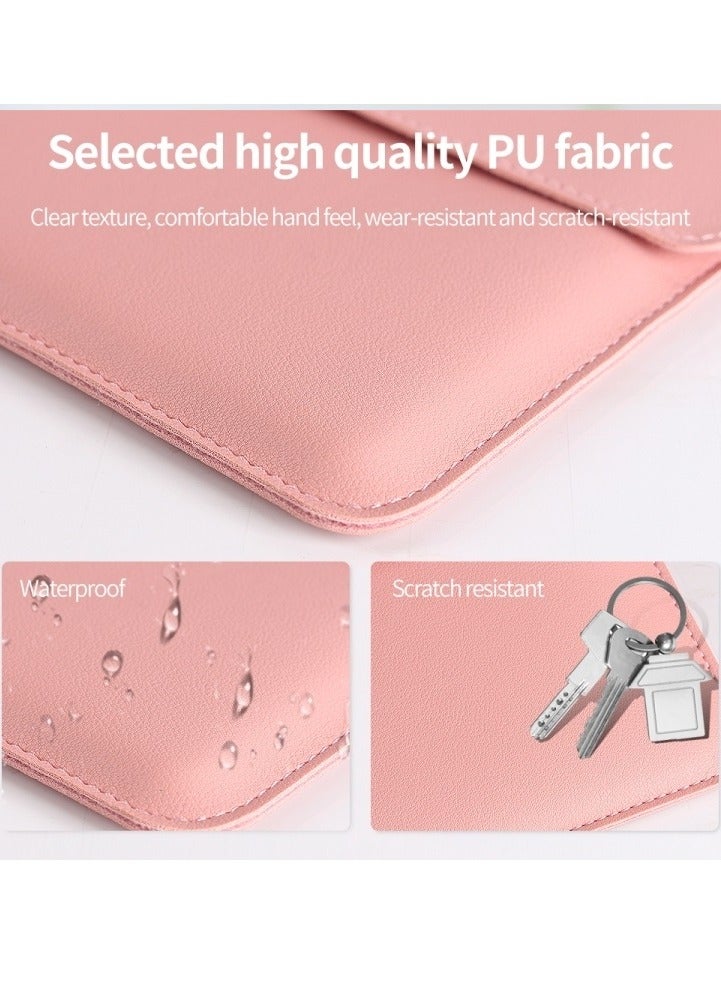 Pattern PU Leather Waterproof Ultra-thin Protection Liner Bag Briefcase Laptop Carrying Bag for 13-14 inch Laptops  - Image 4
