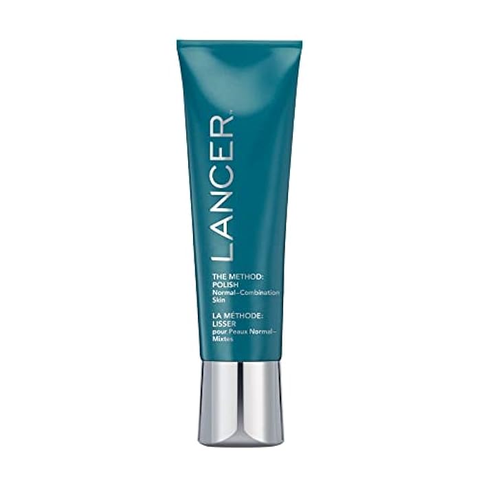 Lancer Skincare The Method: Polish Facial Exfoliator, Daily Exfoliating Face Scrub with Natural Minerals, Normal Combination Skin, 4.2 Fluid Ounces - Image 1