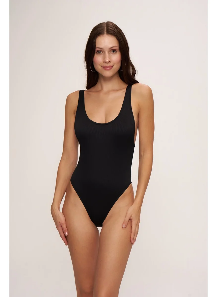 pierre cardin HR24MY002 Round Neck Swimsuit