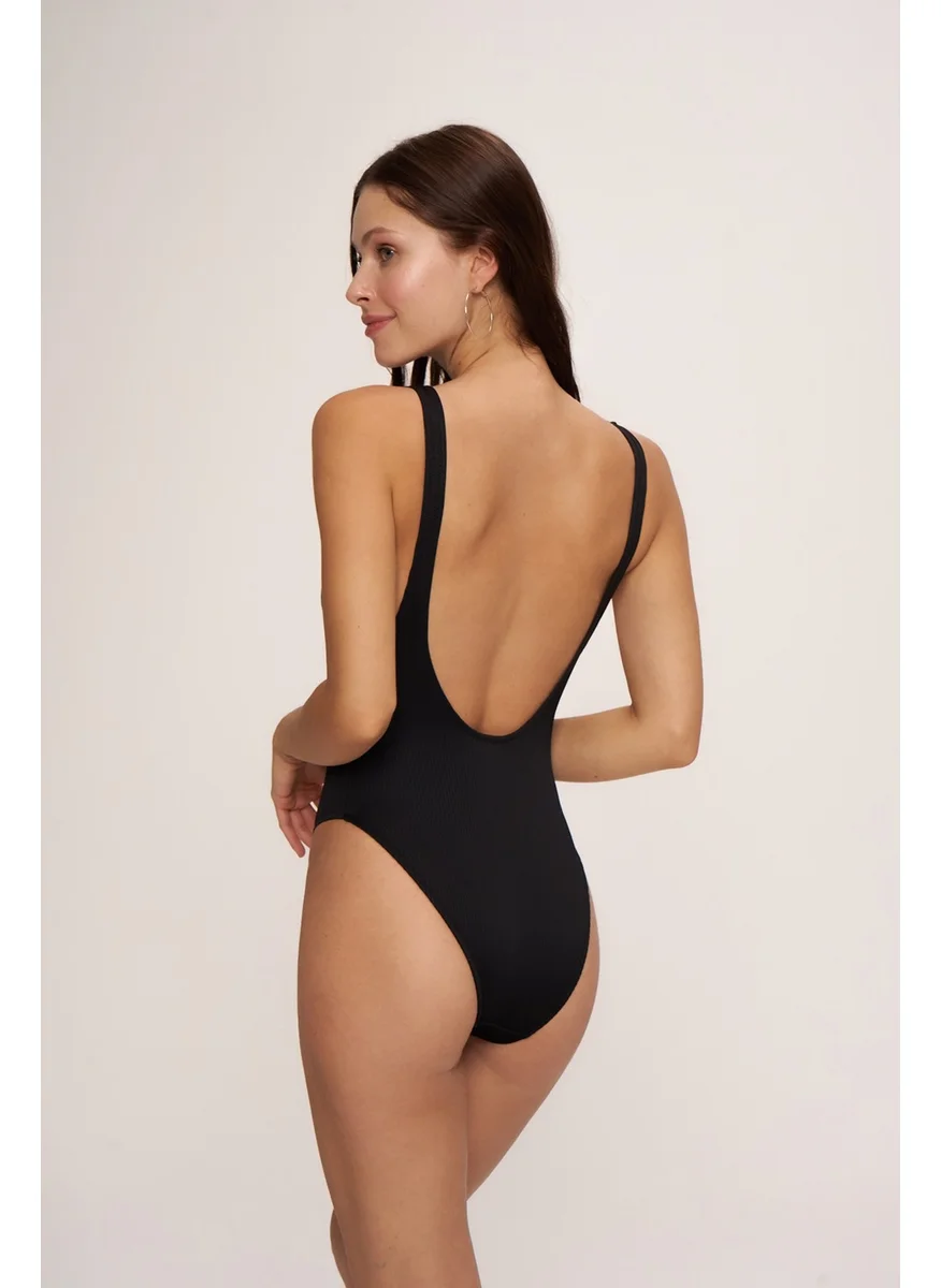 pierre cardin HR24MY002 Round Neck Swimsuit