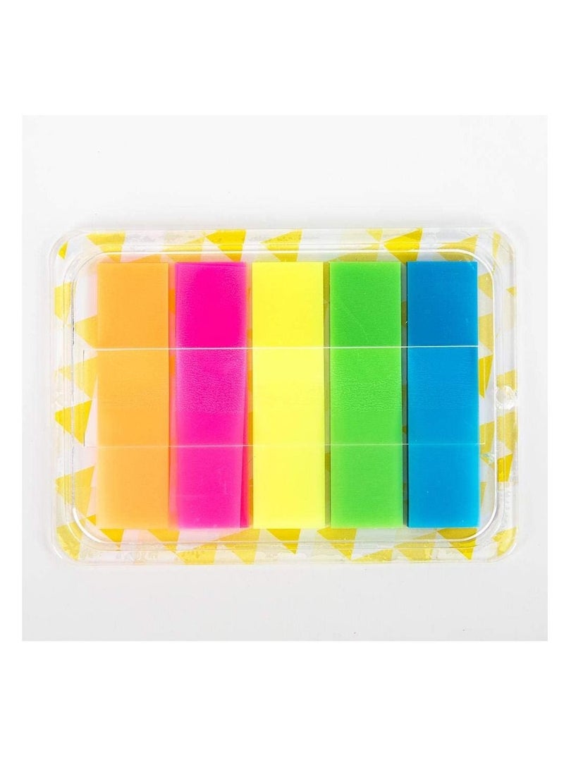 Deli عبوة 2 من علامات الفهرسة بحجم 44x12 مم متعددة الألوان - Image 3