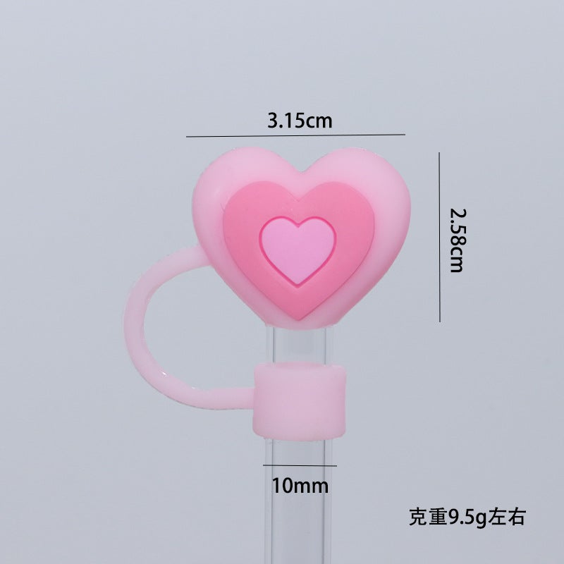 Ice Cup Flower Stanley Straw Cap 10Mm Dust Plug 40Oz Car Cup Straw Cover - Image 1