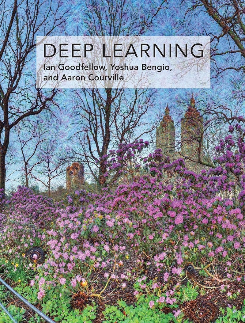 Deep Learning by Goodfellow, Bengio, and Courville, Hardcover Book on Artificial Intelligence