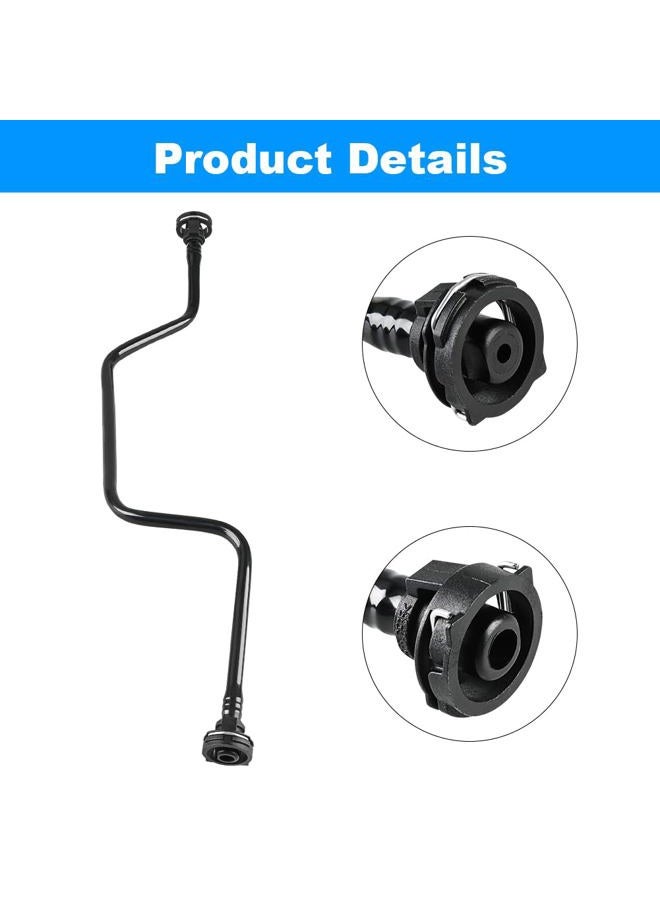 zayody Engine Coolant Reservoir Tank Hose Compatible with Audi Q5 2012 2013 2014 2015 2016 2017 Coolant Radiator Reservoir Tank Hose Replacement for 8R0121081M 8R0121081AQ - Image 4