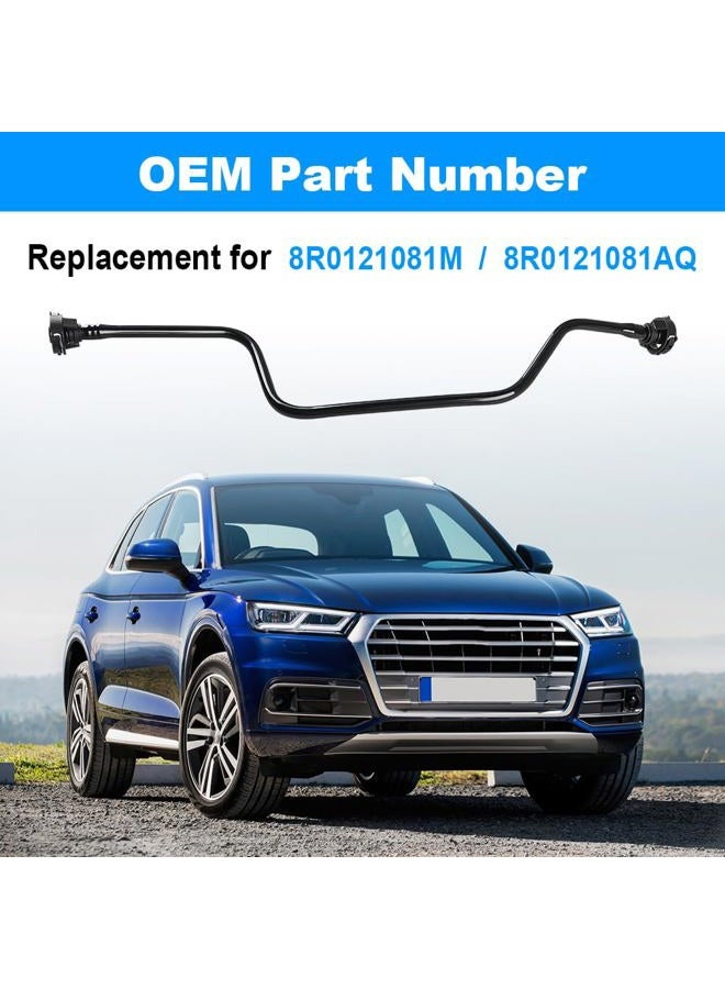 zayody Engine Coolant Reservoir Tank Hose Compatible with Audi Q5 2012 2013 2014 2015 2016 2017 Coolant Radiator Reservoir Tank Hose Replacement for 8R0121081M 8R0121081AQ - Image 2