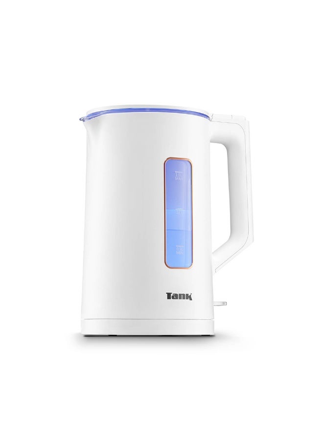 TANK Tank Safe Touch Glass Kettle, 1.5L Capacity, 1500 Wa - Image 3