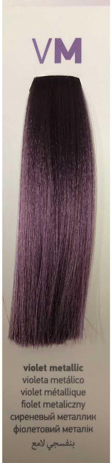 Erayba Gamma Metallic Colour Permanent Hair Cream Conditioning Hairdressers Violet