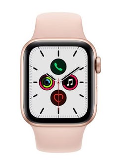 PROMASS Silicone Replacement Band For Apple Watch Series 5/4/3/2/1 Pink Sand  - Image 1