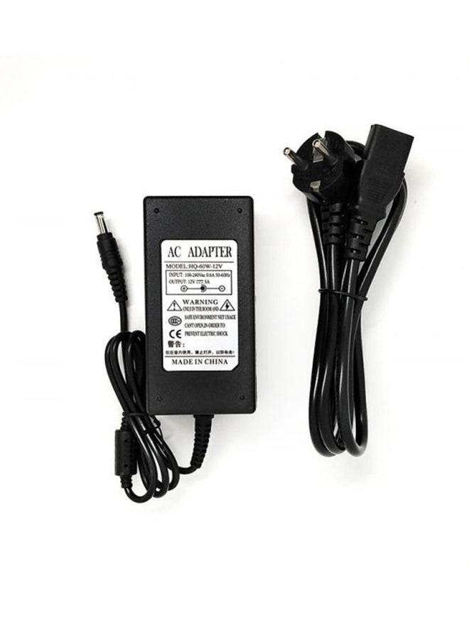 High quality 12V 5A LCD power adapter - socket size 5.5 * 2.5 mm