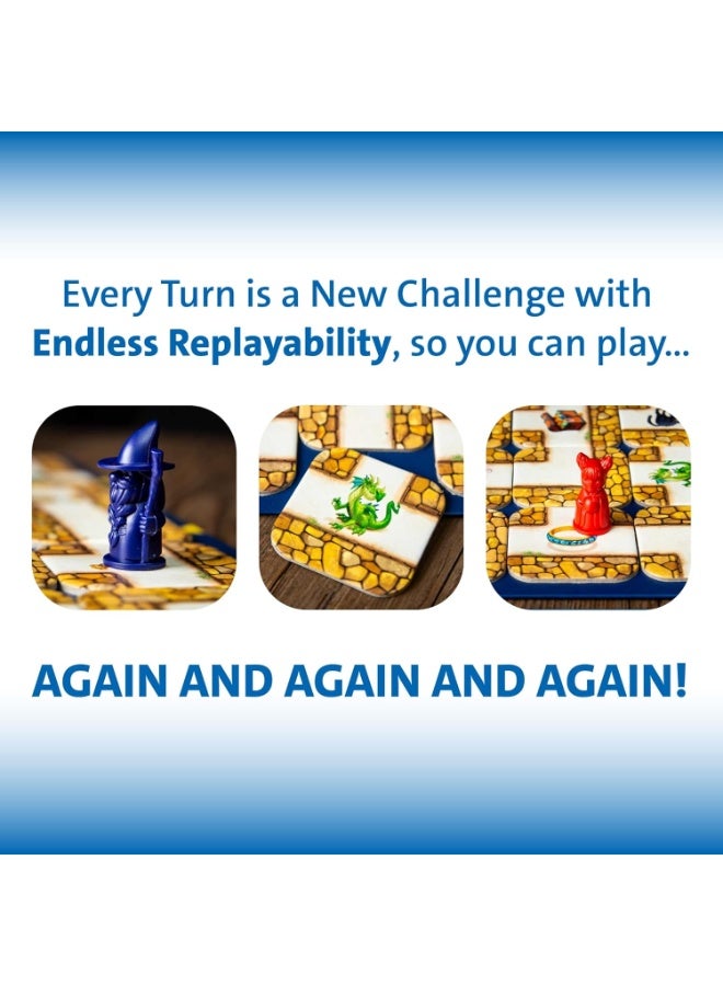 Ravensburger لعبة لوحية رافينسبورجر المتاهة - لعبة استراتيجية متحركة كلاسيكية للأطفال والعائلات، قم بتحويل المسارات للعثور على الكنوز، سهلة التعلم، قيمة إعادة لعب عالية، لعبة ممتعة لليالي الداخلية للأعمار 7+ | 26448-3 - Image 5