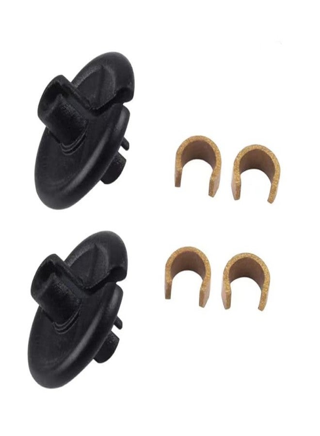 Yls Archery Slide-On Kisser Button (Pack of 2), The Ultimate Bowstring Kisser - Flexible Soft Comfort - 9/16" Diameter - Image 1