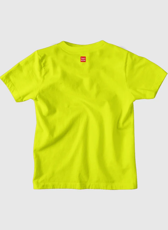 بونكيدز BONKIDS Boys Typography Printed Cotton T-shirt