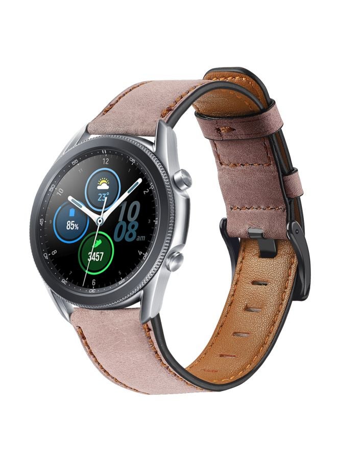 Perfii Replacement Band For Samsung Galaxy Watch3 45mm Pink Sand - Image 2