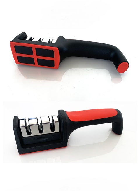 3 in 1 Handheld Knife Sharpener for Restoring Repairing and Polishing Blades Suitable for Straight and Serrated Knives Perfect Kitchen Tool Essential Knife Sharpening Device