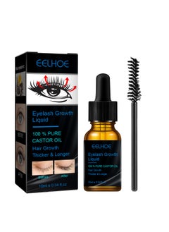 Joyeworld Castor Oil Eyelash Serum Castor oil promotes eyelash growth  moisturizing care not easy to smudge  - Image 1