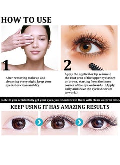Joyeworld Castor Oil Eyelash Serum Castor oil promotes eyelash growth  moisturizing care not easy to smudge  - Image 4