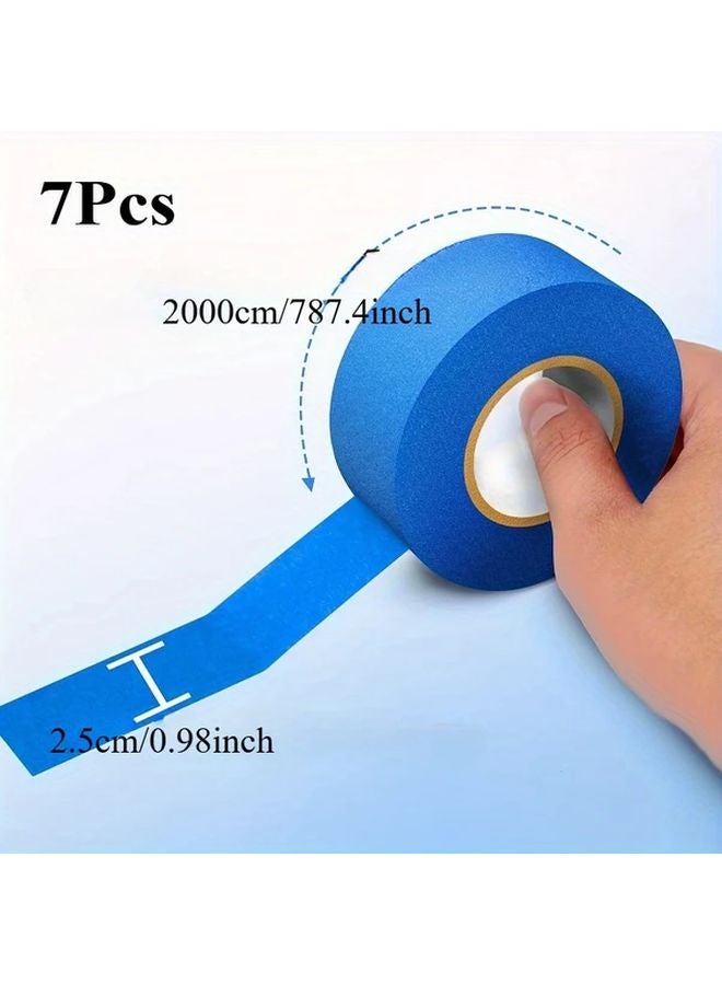7 لفات شريط لاصق احترافي مقاوم لأشعة الشمس لا يترك آثارًا قوي الالتصاق - Image 1