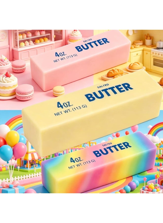 ATRJSZ Butter Stick Fidget Toy, Slow Rebound Cute Butter Squeeze Stress Balls,Slow Rising Portable Squishy for Adults Anxiety & Stress Relief, Sensory Gifts for Office, Home - Image 5