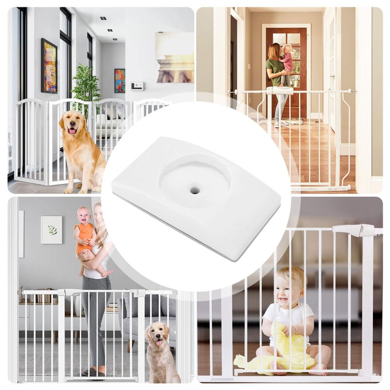 Square Gate Wall Bumper Protector Extension Guard for Pet Dog Gates and Stairs - Image 5
