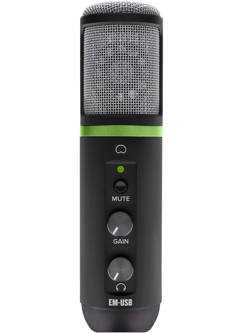 Mackie MACKIE EM-USB Condenser Microphone Includes Tripod  - Image 2