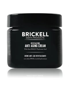 Brickell Men's Products Brickell Men's Revitalizing Anti-Aging Cream For Men, Natural and Organic Anti Wrinkle Night Face Cream To Reduce Fine Lines and Wrinkles, 2 Ounce, Unscented  - Image 1