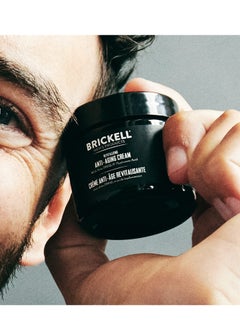 Brickell Men's Products Brickell Men's Revitalizing Anti-Aging Cream For Men, Natural and Organic Anti Wrinkle Night Face Cream To Reduce Fine Lines and Wrinkles, 2 Ounce, Unscented  - Image 2