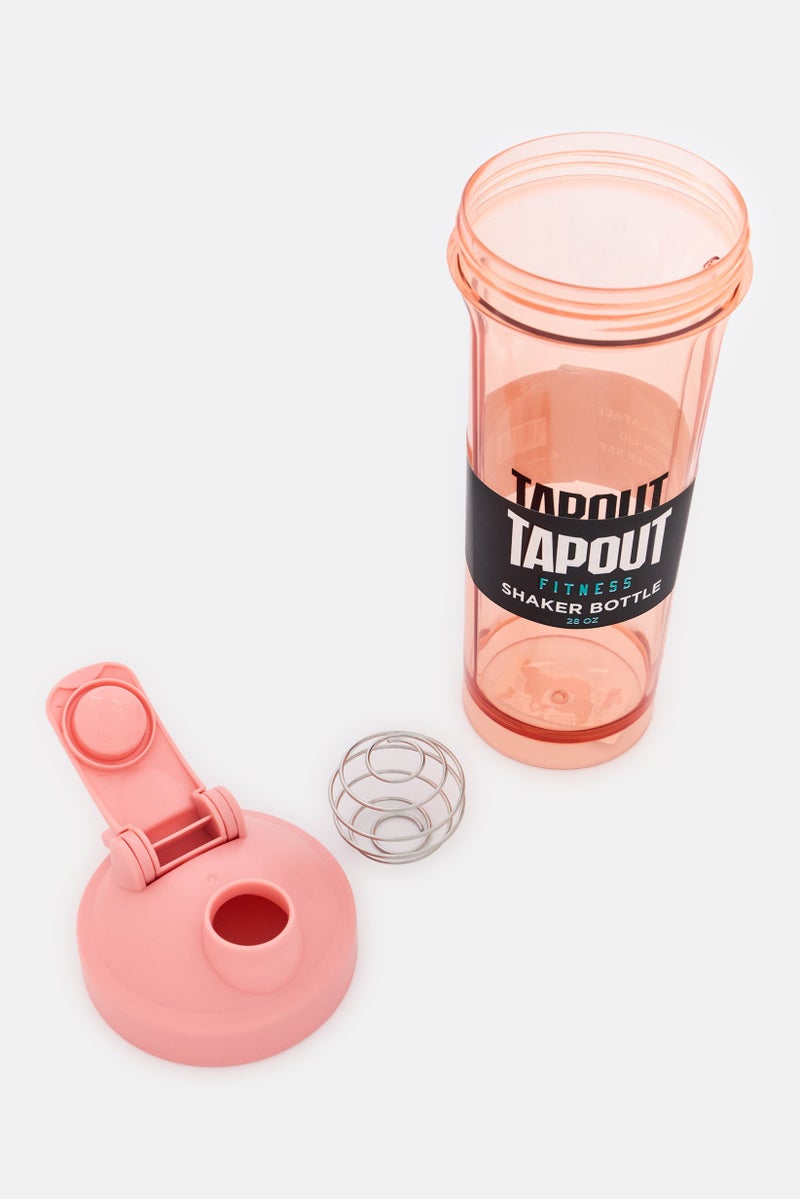 TapouT Fitness Shaker Bottle 800ml, Light Pink - Image 3