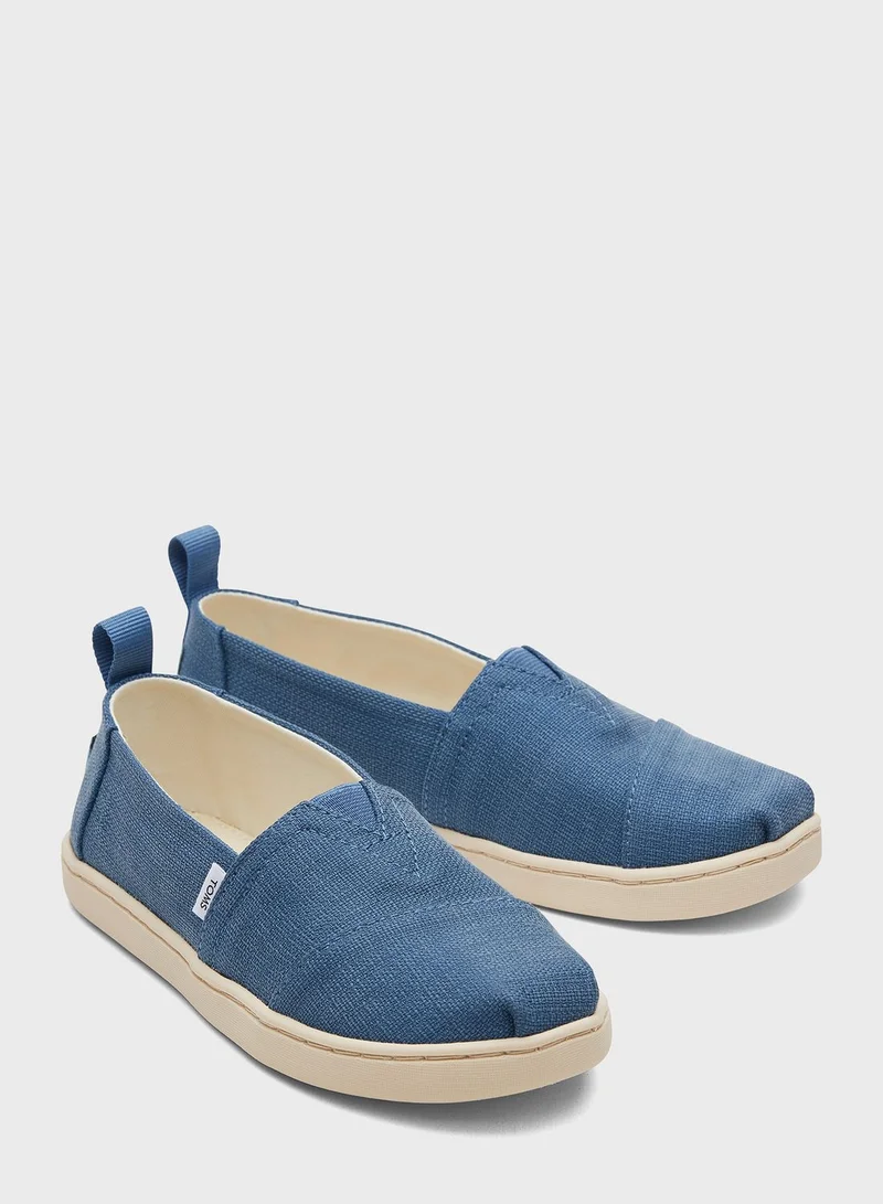 TOMS Youth Refibra Slip Ons