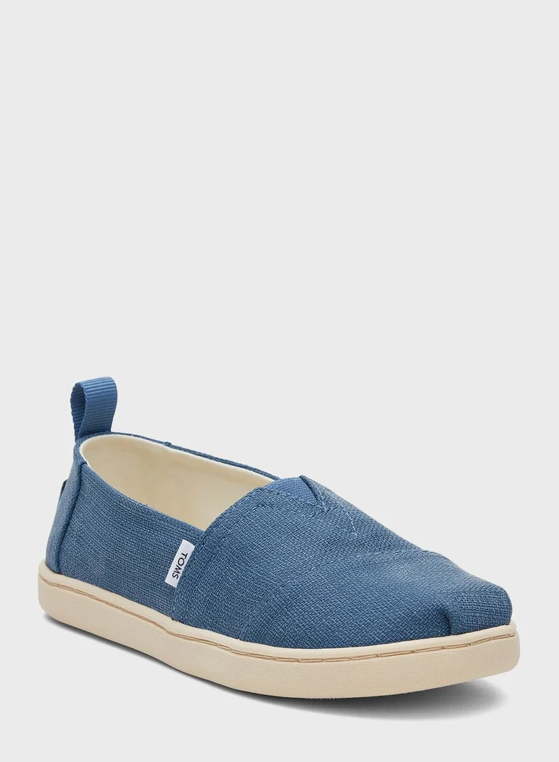 TOMS Youth Refibra Slip Ons